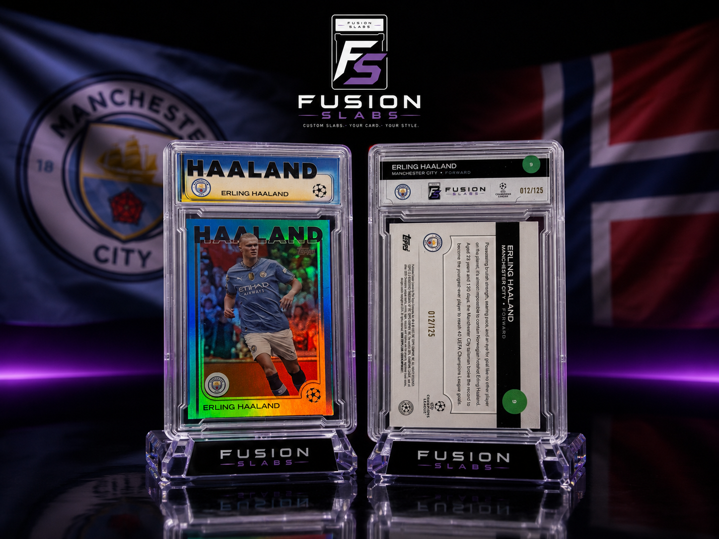 Erling Haaland, 012/125, Topps Flagship UCC 2024/25